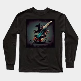 Japanese Legendary Katana Long Sleeve T-Shirt